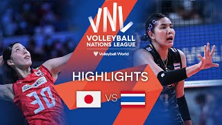 🇯🇵 JPN vs 🇹🇭 THA  Highlights Week 2  Womens VNL 2022 [upl. by Everrs]