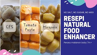 Resepi Perasa Semulajadi untuk Baby 7M  Mirepoix CFF Tomato Paste [upl. by Malkin]