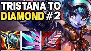 How to play Tristana in low Elo  Tristana Unranked to Diamond 2  League of Legends [upl. by Braswell]