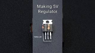 DIY 5V Regulator Using Transistor [upl. by Jentoft81]