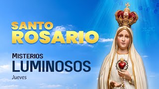 SANTO ROSARIO🕯️Misterios Luminosos🕯️Jueves 📿 Teleamiga [upl. by Trefor]