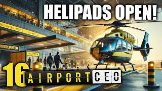 HELICOPTERS Take Flight at Melbourne Airport  Melbourne Airport Ep 16  Airport CEO [upl. by Etyam]