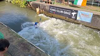 Canoe Freestyle European Championships 2024 Graz [upl. by Vasti]