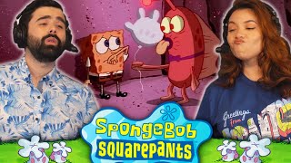 ROCK BOTTOM We Watched SPONGEBOB EPISODE 17 AND 18 For the FIRST TIME [upl. by Binni]