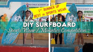 DIY Surfboard for Sportsfest [upl. by Fleck]