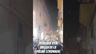 Petalada a la Virgen de la Palma Coronada [upl. by Whittaker]