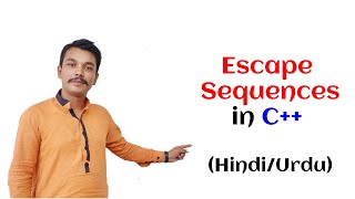 Lecture 32 What are Escape Sequences in C HindiUrdu [upl. by Sharpe]