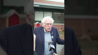 Bernie Sanders deeply concerned about Trump claiming voter fraud and inciting violence [upl. by Navets681]