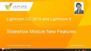 Whats New in the Slideshow Module  Lightroom CC amp 6 [upl. by Corilla]