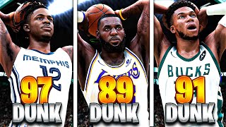 Poster With Every NBA Teams Best Dunker [upl. by Nabala286]