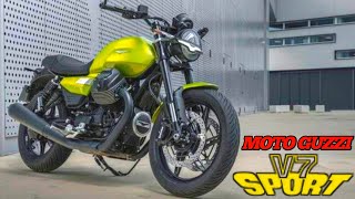 New 2025 Moto Guzzi V7 Sport Retro Vibes Modern Thrills [upl. by Genesia]