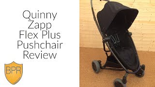 Quinny Zapp Flex Plus Pushchair Review  BuggyPramReviews [upl. by Kassaraba190]