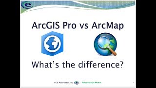 ArcMap vs ArcGIS Pro  Comparing these two GIS applications from Esri [upl. by Weismann]