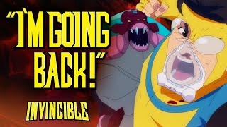 Invincible Proves He Is NOT Like OmniMan  Invincible S2 [upl. by Galer]