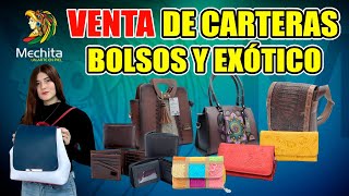 Mechita piel Actualiza precios Venta de Carteras bolsos y exótico en Leon Gto mayoristas compras [upl. by Lovato]