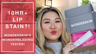 10hr Lip Stain  Wonderskin’s Wonderblading TESTED [upl. by Marchal128]