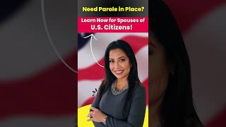 Arrests amp Parole in Place for spouses of US citizens paroleinplace immigrationattorney [upl. by Akenit221]