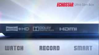 EchoStar HDT610R Ultra Slim Box  Freeview HD recorder [upl. by Mercuri519]