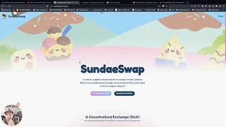 How To Stake Your Cardano For The SundaeSwap Initial Stake Pool Offering ISO Using Daedalus Wallet [upl. by Yrffej]