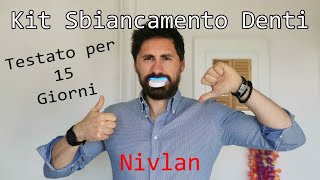 Kit Sbiancamento denti Nivlan [upl. by Alexei]