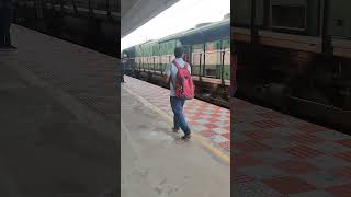 Ramanathapuram Tambaram special arriving thiruvarur Junction thiruvarur thiruvarurjunction [upl. by Zere]