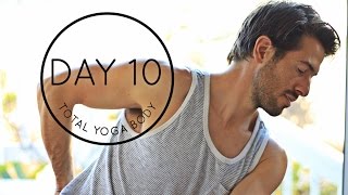 Day 10 Total Yoga Body Morning Yoga Vinyasa Flow Workout [upl. by Idram]