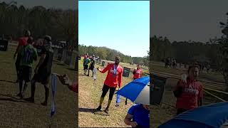 Crossing The Finish Line at Spartan Race Super Jacksonville FL [upl. by Nolyarb]