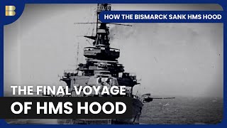 How the Bismarck Sank HMS Hood  Documentary [upl. by Ahsikin]