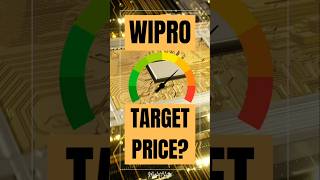 Wipro Share Latest News  Wipro Share Target Price  Wipro Share News Today stockmarket wipro [upl. by Ixela367]