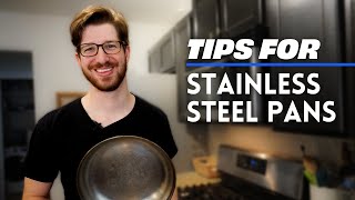 How To Best Use Your Stainless Steel Pan [upl. by Ynaffets926]