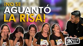 Por un ataque de risa Diana casi no deja terminar el programa  La Kalle [upl. by Martens]