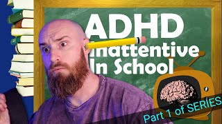 ADHD Symptoms Illustrated Series  ADHDI in School [upl. by Enivid]