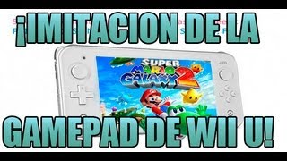 EL GAMEPAD DE IMITACION DE WI U [upl. by Narhem476]