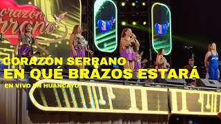 CORAZÓN SERRANO  En qué brazos estará En vivo en RITMO Y SABOR de Palían 16022024 [upl. by Ginsberg]