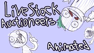 Oliver Buckland  livestock auctioneers have surprising rhythm Fan animated music video [upl. by Yerd]