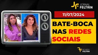 JF  LIVIA x PATRÍCIA  O BATEBOCA CONTINUA [upl. by Ecnedac]