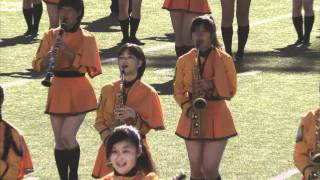 Bandfest 2012 Kyoto Tachibana High School Band Japan Action clip [upl. by Whitson]