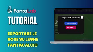 Tutorial Fantalab  Come esportare l’asta di riparazione da Fantalab a Leghe [upl. by Antonin]