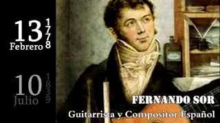 FEBRERO 13 Fernando Sor Leopold Godowsky amp Johann Peter Gustav Lejeune Dirichlet… [upl. by Nuhsed]