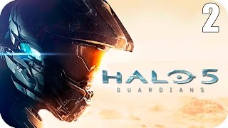 Halo 5 Guardians Walkthrough Español Latino Guia Campaña Parte 2  SIN COMENTARIO [upl. by Aysa]