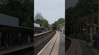 Transport for Wales 158 828 and 158 829 departing Telford Central transportforwales trains shorts [upl. by Rois]