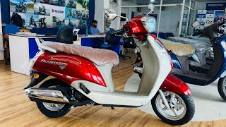 🔥Suzuki Access 125 New Model 2024 Full Review  On Road Price Mileage New Features  Access 125 [upl. by Bronson]