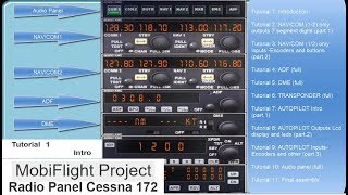 Mobiflight Tuto 1 INTRO Radio Panel Cessna 172 [upl. by Modeste315]