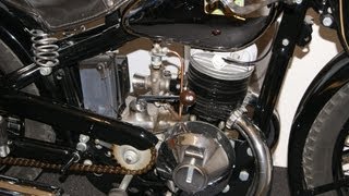 DKW BLOCK 350 MOTOR Bj1932 Oldtimer Motorrad classic bike Motorcycles no MZ [upl. by Heiney]