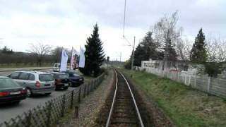 Bergstraßenstrecke vor dem Umbau Teil 2 Schriesheim OEG BahnhofWeinheim OEG Bahnhof [upl. by Bekki]