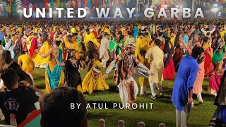 DAY 1  United Way Garba by Atul Purohit Garba 2024 [upl. by Ivets]