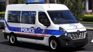 GTALSPDFR RENAULT MASTER 3  POLICE NATIONALE 98 [upl. by Meggi]