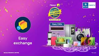 Shop using Bajaj Finserv EMI Network Card on Easy EMI during The Big Billion Days Sale [upl. by Laenej]