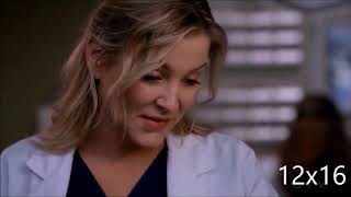 Greys Anatomy  All Calzona Scenes  Season 12 [upl. by Laeahcim]