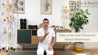 Bakerzyste was hilft eine effektive Übung [upl. by Yancey112]